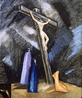 Mary Virginia Marelli painting