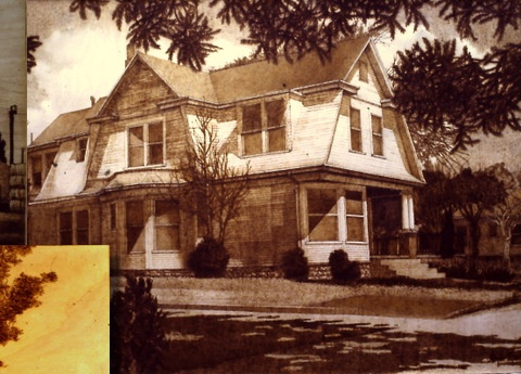 Angelo and Mary Virginia Marelli pyrographs