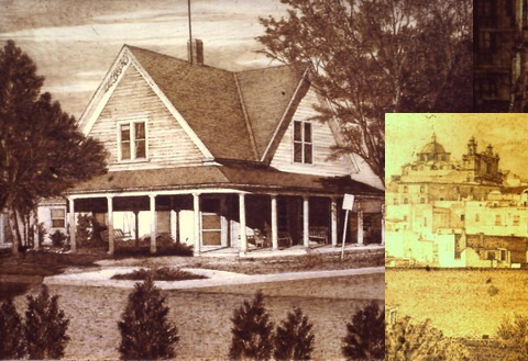 Angelo and Mary Virginia Marelli pyrographs